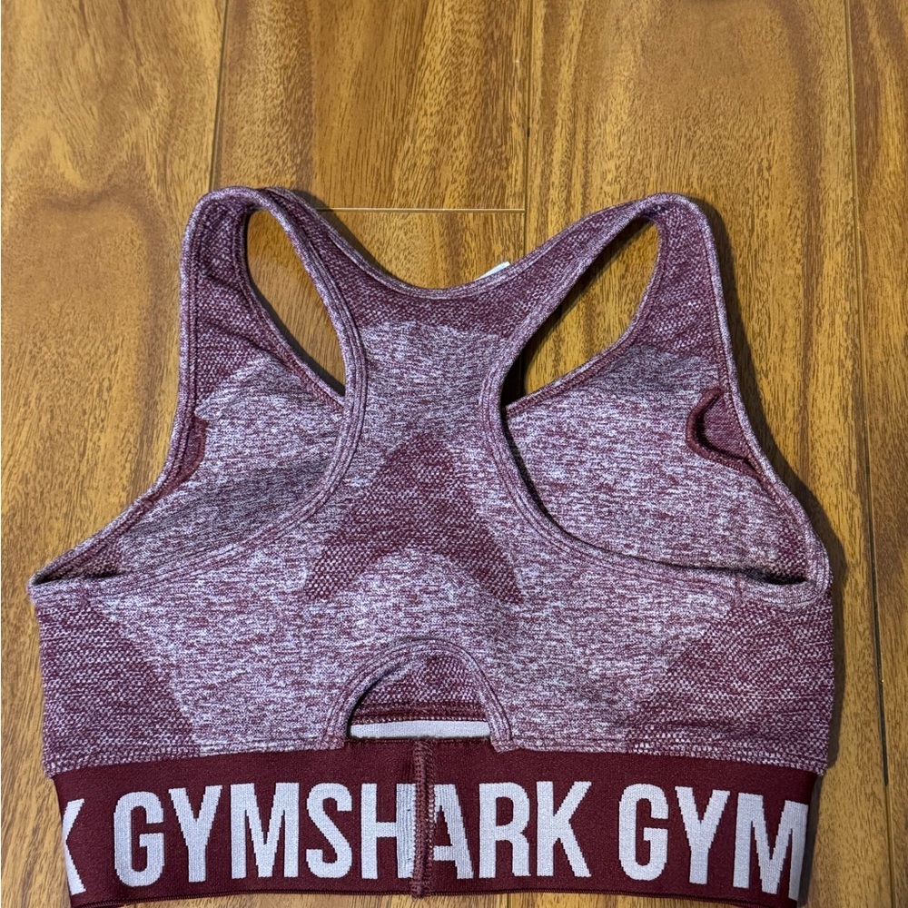 Gymshark Women's Burgundy Sports Bra size Small
